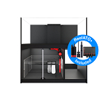 Red Sea Reefer G2+ 525XL Deluxe Zwart 3x RL90