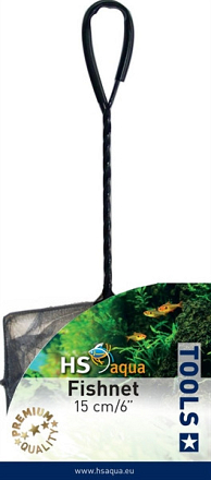 HS AQUA VISNET GROF ZWART 15 CM /6 INCH