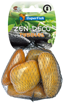 SuperFish Zen Pebble Geel M 5 st