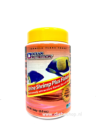 On Brine Shrimp Plus Flakes