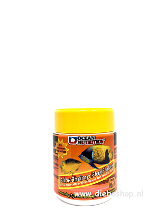 On Brine Shrimp Plus Flakes