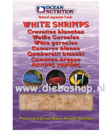 On Blister White Shrimps